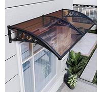 Aluminum Alloy Canopy for Front Door & Terrace - Weatherproof Awning for Garage Balcony and Window with Large Sink Holder - Durable Outdoor Shelter