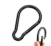 Aluminum Alloy Carabiner Non-Locking Design Aluminum Alloy Gourd Shape | Hiking Carabiner Clip Lightweight, Key, Rope, Water Bottle Holder for Camping, Hiking, Backpacking, Outdoor