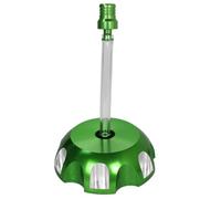 Aluminum Alloy Carb 52mm Diameter CNC Aluminum Gas Fuel Tank Cap Cover Fit For Honda CRF 250 450 230 CRF250 Dirt Bikes Off Road Vehicles Racing Carb(Green)
