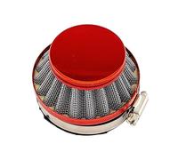 Aluminum Alloy Carb Air Cleaner Filter 58mm Fit For 47cc 49cc 2 Stroke Engine Carburetor Mini Motorcycle Quad ATV Dirt Pocket Racing Carb(Red)
