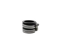 Aluminum Alloy Carb Carburetor Adapter Inlet Intake Pipe Rubber 35mm 40mm Fit For KEIHIN Fit For MIKUNI Fit For OKO Fit For KOSO Fit For PWK Racing Carb(Black 40mm)