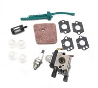 Aluminum Alloy Carb Carburetor Kit Fit For STIHL FS38 FS45 FS55 KM55 HL45 FS45C FS85 FS45L FS55C C1Q-S66 C1Q-S71 C1Q-S97 Tools Carburettor Kit(13pcs)
