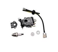 Aluminum Alloy Carb Carburetor Seal Hose Spark Plug Petrol Cup Kit Fit For CG430 CG520 52cc 49cc 43cc Grass Cutter Engine 40-5 44-5 Racing Carb(H)