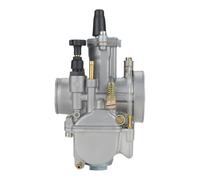 Aluminum Alloy Carb Fit For Keihin KOSO PWK 24 26 28 30 32 34mm 2T 4T ATV Quad Go Kart Dirt Scooter 50-250cc Motorcycle Jet Racing Carb(PWK 24mm)