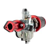 Aluminum Alloy Carb Fit For VM22 Carburetor For Predator 212cc 196cc FIT FOR Coleman CT200U BT200X Mini Bike KT196 Go Kart GX160 GX200 6.5hp Racing Carb(Red)