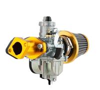 Aluminum Alloy Carb motorcycle carburetor Fit For VM22 Carburetor For Predator 212cc 196cc FIT FOR Coleman CT200U BT200X Mini Bike KT196 Go Kart GX160 GX200 6.5hp(Gold)