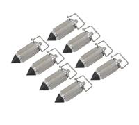 Aluminum Alloy Carb Racing Carb Carburetor Valve Needles Repair Part For GY6 PZ 26 27 30 CG125 CG150 Motorcycle Moped Scooter 50cc QMB139(8pcs)