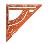 Aluminum Alloy Carpentry Triangle Ruler Woodworking Square Construction Square for Men Professional Hobbyists Women Professional Woodworking Measuring Tool