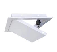 Aluminum Alloy Ceiling and Wall Access Panel with Concealed Lock for Drywall and Plumbing Inspection (14x14inch/350x350mm)