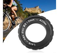 Aluminum Alloy Center Lock to 6-Bolt Disc Brake Converter | Fits 9/12/15mm axles, converts center lock to 6-bolt, easy for rotor swap, secure fit