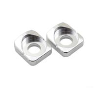 Aluminum Alloy Chain Tensioner Block for Sur-Ron for Light Bee X | High-strength alloy construction, resistant, 18mm hole diameter, for m6 thread size, silver tone(Silver)