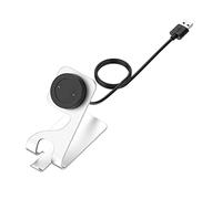 Aluminum Alloy Charger Fits (Silver) for HONOR Watch GS3, Charging Desktop Stand Holder Charge Cable Charger Dock Station