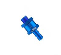 Aluminum Alloy Check Valve Air Pressure Brake Circuits Water Sprinkler Anti Backflow Adjustable Pressure Control Threaded End Blue Erosion Resistant 0.15-0.2 MPa Suitable for Irrig(10mm-1/4inch)