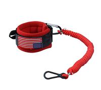 Aluminum Alloy Clip 8M0092850 Boat Kill Switch Lanyard with Wrist Strap(USA Flag) Compatible with Mercruiser Marine Emergency Tether - Replacement for 823037A09 Red Cord 54 Inch/137cm Long