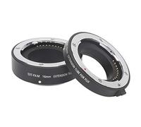 Aluminum Alloy, CNC Processing, Sturdy and Macro Autofocus Close-up Extension Tube Adapter for Fuji X Mount Camera, Light and Portable, Excellent Metering and Autofocus