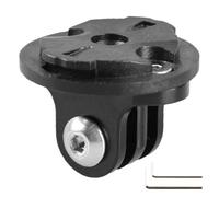 Aluminum Alloy Computer Holder Base Cycling Front Light Bracket Camera Stand Bike Camera Mount Holder Bracket Adapter for Edge Interface