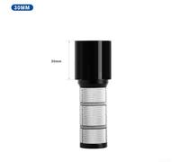 Aluminum Alloy Concealed Stem Riser For Bicycles, Adjustable Height Up To 50mm, Designed To Improve Posture And Performance On Mountain And Road Bikes(30mm)