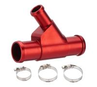 Aluminum Alloy Cooling Systems Y Pipe Radiator Coolant Connector Hose for F350 F450 F550 E350 E450 Truck Engine Upper Radiator Coolant Water Hose Pipe
