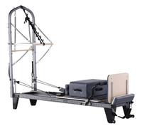 Aluminum Alloy Core Bed Aluminum Alloy Two-In-One Half Elevated Bed Yoga Studio Body Shaping Fitness Pilates Large Equipment