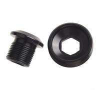 Aluminum Alloy Crank Bolt M15/26 for SRAM For GXP Bottom Bracket Systems Compatible with For X7 X9 X0 For XX1 Mountain and Road Bike Crank Assemblies (Nut)