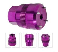 Aluminum Alloy Crank Tool for SRAM for Dub BB30 Install Aluminum | 7075 aluminum alloy, CNC finished, anodized for surface, removes for sram for dub covers, for durable construction(Black)