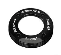 Aluminum Alloy Crankarm Cap for SRAM for DUB BB30 M30mm Self-Extracting Bolt Screw Bicycle Crank Arm Dust Cover Black