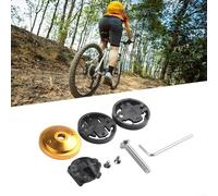 Aluminum Alloy Cycling Computer Holder for Various Models including Edge and Rider (Blue)
