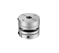 Aluminum Alloy D19L19 Single Diaphragm Coupling Elastic Joint D19mm L19mm Ball Screw Step Servo Motor Encoder(4x4)