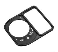 Aluminum Alloy Decorative Cover for Honda For PCX 160/150 Ignition Switch, Easy to Fit (Black)