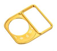 Aluminum Alloy Decorative Cover for Honda For PCX 160/150 Ignition Switch, Easy to Fit (Gold)