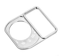 Aluminum Alloy Decorative Cover for Honda For PCX 160/150 Ignition Switch, Easy to Fit (Silver)