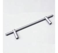 Aluminum Alloy Decorative Guard Railing Bar Set - 20" Anti-Fall Metal Fence Rod Easy Install Safety Barrier for Shelves & Stairs (Silver)