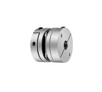 Aluminum Alloy Diaphragm Couplings D19L19 - Flexible Joint for Servo Motors & Encoders, 1pcs(5x6.35mm)