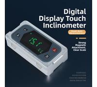 Aluminum Alloy Digital Level Magnetic Base for Metal | High-res touchscreen, dual X/Y data, for instant reading, no guesswork, accurate leveling