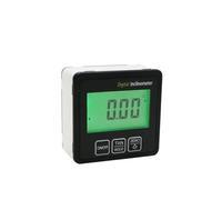 Aluminum Alloy Digital Protractor Inclinometer Level Box Digital Angle Finder Bevel Box Measuring Tools(White Backlight IP65)