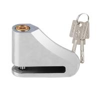 Aluminum Alloy Disc Brake Lock - Anti Theft Motorcycle Wheel Security Lock | Compact Disc Alarm for Scooter Motorbike, High Strength Brake Protection Anti Theft Device