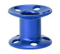 Aluminum Alloy Divers' Finger Spool Reel for Underwater Activities Blue (Blue)
