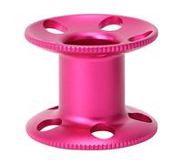 Aluminum Alloy Divers' Finger Spool Reel for Underwater Activities Blue (Red)