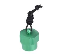 Aluminum Alloy Diving Dust Plug, for DIN Regulator Threaded Tank Valve Dust Plug Protector, with Secure Rope, Long Lasting Guard, Ideal Replacement Part
