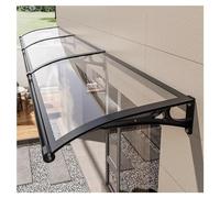 Aluminum Alloy Door Canopy Shelter - Strong Patio ning for Front/Back Door Rain Protect Window Canopy 120x400cm (47x158in) - Garden ning Solut
