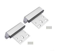 Aluminum Alloy Door Reinforcement Locks 2 Pack Childproof Solution for Improved Home Security in Apartments