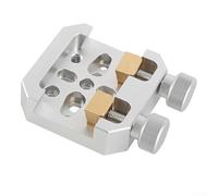Aluminum Alloy Dovetail Mounting Base for Astronomical Telescope Mounting Applications, Compact Size (silver)