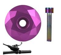 Aluminum Alloy Earphone Cover, Secure Slip-free Earphone Top Caps, Cycling Accessories Waterproof Bike Stem Cover