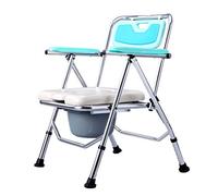 Aluminum Alloy Elderly Potty Chair Toilet Mobile Toilet Folding Commode Chairs, Toilets Shower Seat Elderly Disabled with Potty