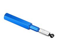 Aluminum Alloy Electrode Leveler, Three Blades for Wall Paving and PVC Floor Welding, Comfortable Handle, Blue, Plastic Stretch Tool Box Packaging, Construction Industrial