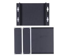 Aluminum Alloy Electronic Box, DIY Aluminum Alloy Enclosure Box with Seals, Matte Black Project Box for Circuit Board and Industrial Equipment, Sandblasting Oxidation Tr