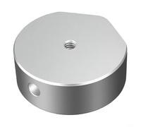 Aluminum Alloy er for Starlink 2025, 1/4 to 3/8 Mounting Bracket with Waterproof Design, Precise Fit Tripod Stand ory for Outdoor ing RV, Black(silver)