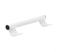 Aluminum Alloy Exposed Handle for Sliding Doors, Heavy-Duty Glass Door Handle with Ergonomic Grip, Suitable for Wooden Doors and Sliding Sash(White)