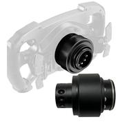 Aluminum Alloy Extension Rod For MOZA R3/R5/R9 V3 /R12 V2/R16/R21 Direct Drive Wheel Base;work on For MOZA ES/ESX Lite TSW Truck/CS V2P / RS V2 Racing Steering Wheel (3.93IN/100MM)