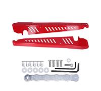 Aluminum Alloy Fender Shrouds, Fender Shrouds Kit Fender Part Replacement Accessoris for WRX and STI 2015-2020(Red)